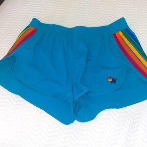 Aviator Nation turquoise shorts!